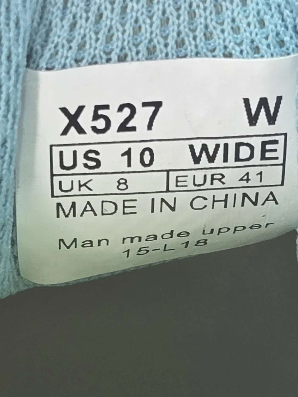 Apex X527 Women's Light Blue Gray Walking Athletic Orthopedic Sneakers Size 10 W - Picture 14 of 16